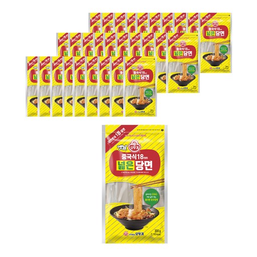 오뚜기 중국식 18mm 넓은당면 30p