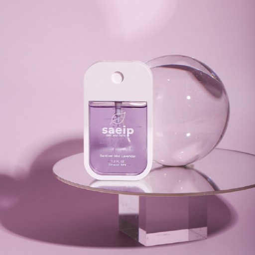 saeip 휴대용 손소독제 스프레이 선물용 라벤더