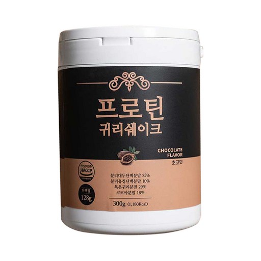 논앤밭위드 프로틴 귀리쉐이크 초코맛