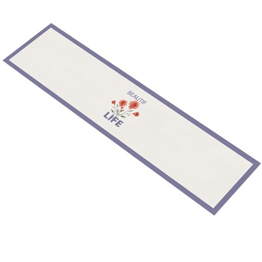 에어 플라워리 피아노 상단 매트 25 x 150 cm