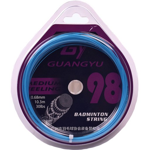 배곧인터내셔널 고탄성 배드민턴 라켓 줄 거트 스트링 0.68mm