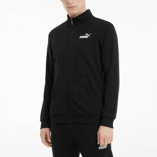 푸마 남성용 에센셜 트랙 자켓 TR_ESS TRACK JACKET TR_블랙_58904701