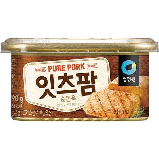 대상 청정원 잇츠팜 햄통조림