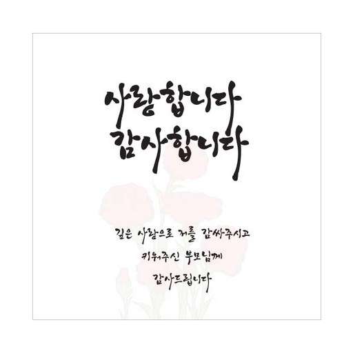 티나피크닉 어버이날 부모님 감사 현수막