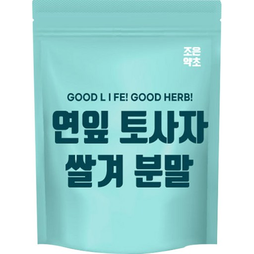 조은약초 연잎 토사자 쌀겨 분말
