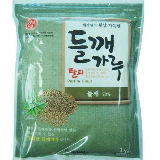 해가원 들깨가루 탈피