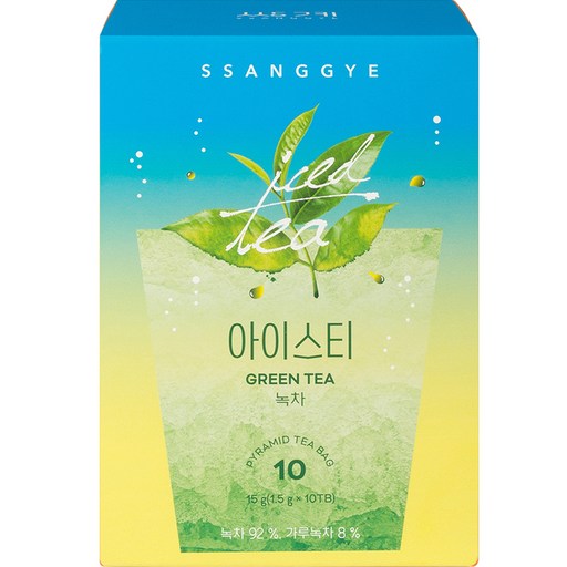 쌍계명차 녹차 아이스티 10p