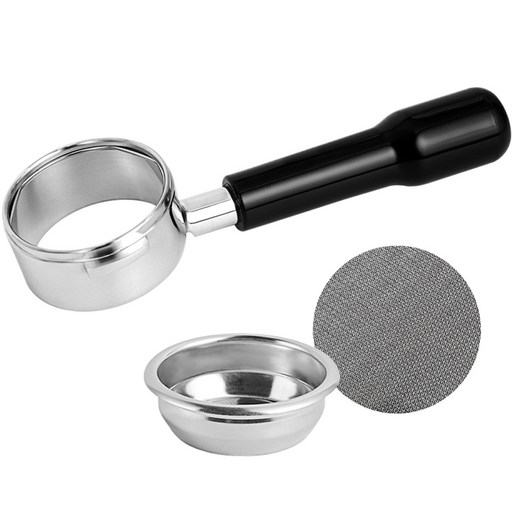칼딘 웰홈 WPM 바텀리스 커피 포터 필터 58mm + 퍽 스크린 필터 58mm 세트