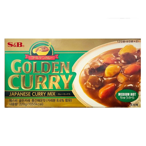 에스앤비골든 카레 중간매운맛
