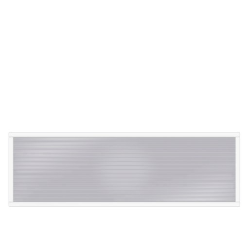 타공판닷컴 클리어 아일랜드 폴리카보네이트 파티션 가로 1000 x 120 x 300 mm