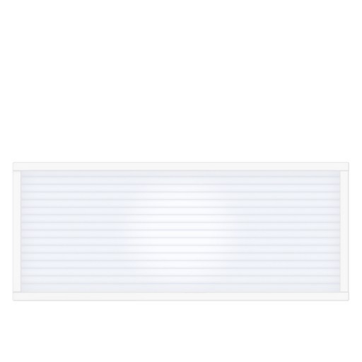 타공판닷컴 클리어 아일랜드 폴리카보네이트 파티션 가로 800 x 120 x 300 mm