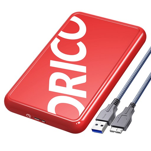 오리코 SSD HDD 외장 하드 케이스 USB3.1 5Gbps 129 x 80 x 14.3 mm CP25U3