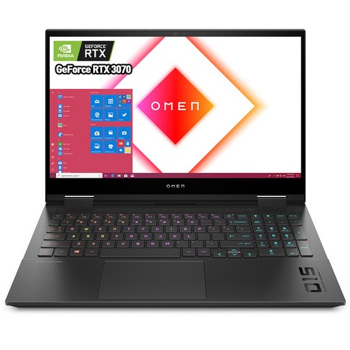 HP 2021 오멘 15.6 코어i7 인텔 10세대 지포스 RTX 3070