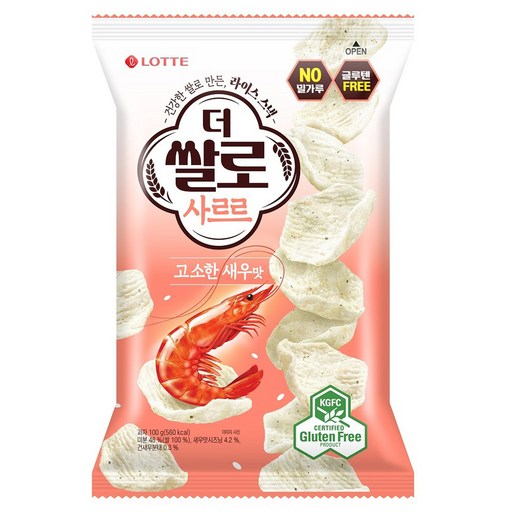 더쌀로 사르르 고소한새우맛