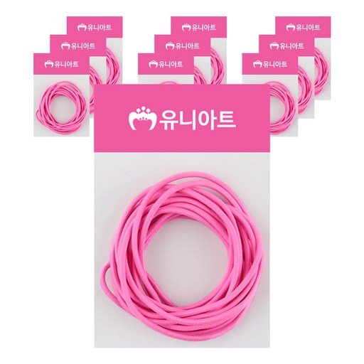 유니아트 1000 칼라 고무줄