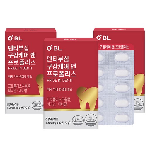 덴티부심 구강케어 앤 프로폴리스 72g