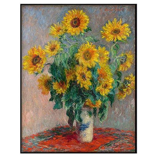 아트마트 클로드 모네 울트라 슬림 액자 5 Bouquet of Sunflowers 1881