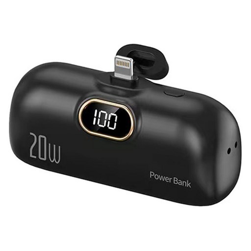 원이네 도킹형 잔량표시 보조배터리 5000mAh 애플8핀