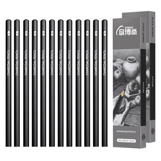 알로데 소프트 드로잉 연필 TYPE 02 혼합팩 6종 x 2p 세트