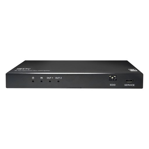넥스트유 HDMI2.1 1x2 스플리터 with 오디오 OPT & AUX