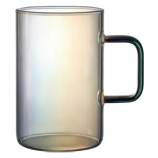 마린글라스 내열유리 컬러리 머그컵 500ml