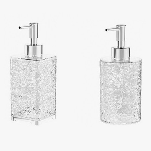 모나코올리브 욕실평정 샹드리에 디스펜서 원형 400ml + 사각 400ml 세트