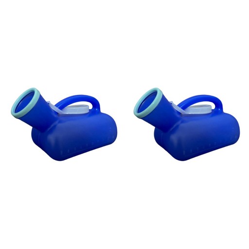 떼루와 남성용 휴대용 캠핑 차박 여행 간병 간이 소변기 1000ml x 2p