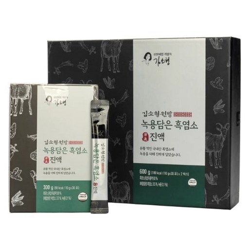 올가홀푸드 김소형원방 녹용 담은 흑염소 진액 30p