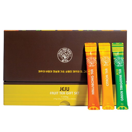 다하 제주과실청 스틱 3종 x 25g x 15p 선물세트
