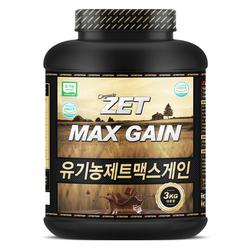 제트리션 유기농 제트맥스게인 프로틴파우더 초코