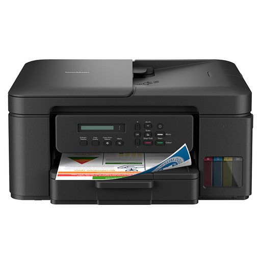 브라더 무선 무한 잉크 복합 프린터DCP-T730DW+정품 잉크 세트, 프린터(DCP-T730DW)