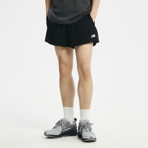뉴발란스 남성용 LOOSE FIT 메쉬 반바지