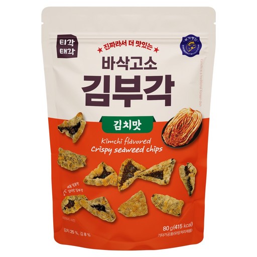 티각태각 바삭고소 김부각 김치맛