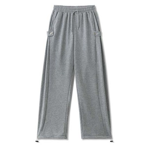 엠엔씨 남녀공용 스냅버튼 와이드핏 트레이닝팬츠 MDIP834LJ