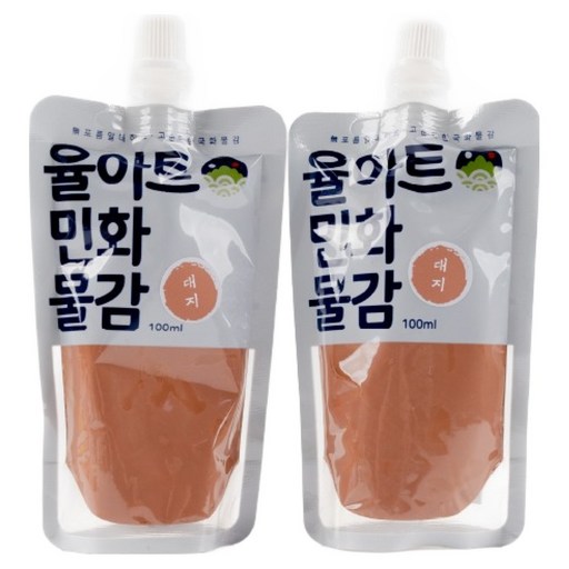 율아트 민화 물감 분채 대지