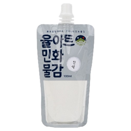 율아트 민화물감 흰색