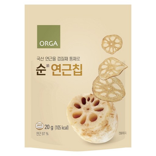 올가홀푸드 순연근칩