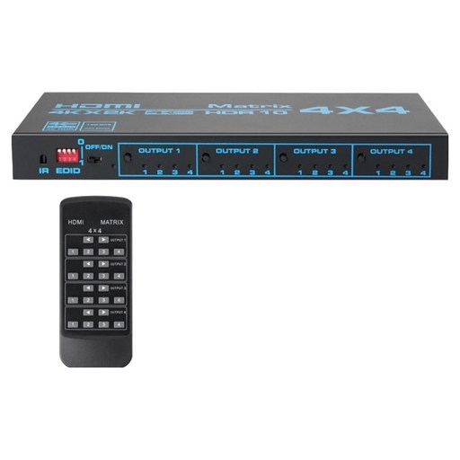 컴스마트 4K 60Hz HDMI 4x4 매트릭스 스위치 EDID