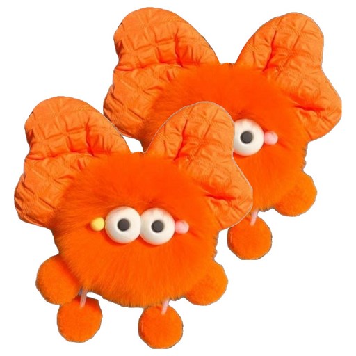 루시마켓 리본 폼폼 인형 키링