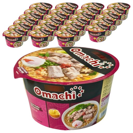 오마치 컵라면 돼지고기맛