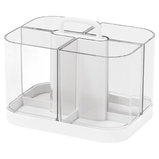 드레이클 다용도 4칸 사무용품 꽂이 15.5 x 11.5 x 16.8 cm