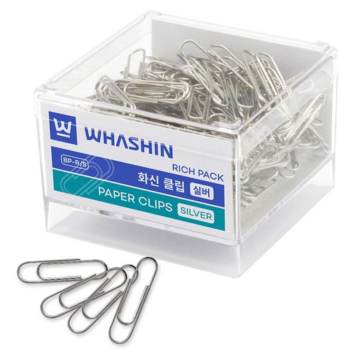 화신 클립 실버 대용량 팩