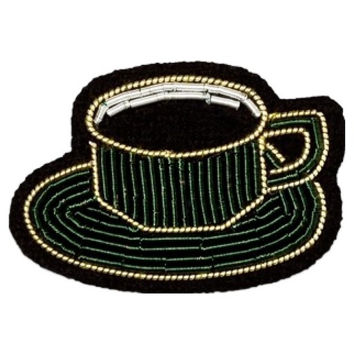 MACON&LESQUOY 브로치 CUP OF COFFEE NNN NN