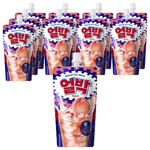 박카스 얼박 복숭아맛