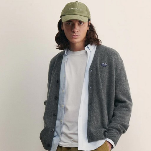 [LCDC] LHOE PATCHE COEUR PARIS CARDIGAN