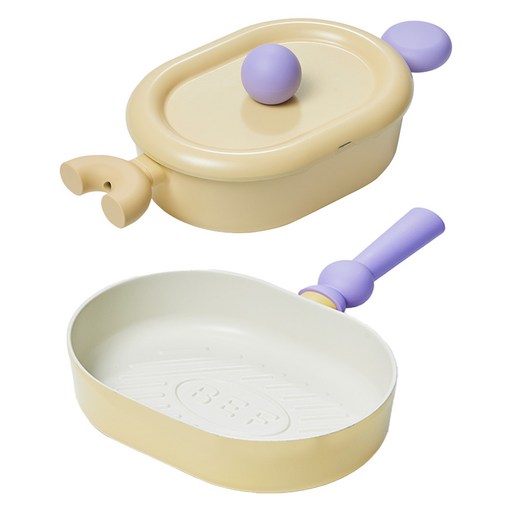 베터핑거 인덕션 쿡웨어 IH 전골냄비 24cm + 그릴팬 24cm 세트