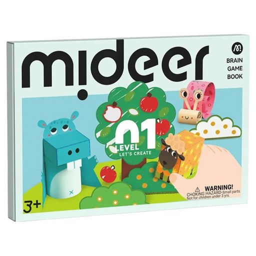 mideer 美術創意書 腦力啟蒙 LEVEL1, 腦力啟蒙 LEVEL 1