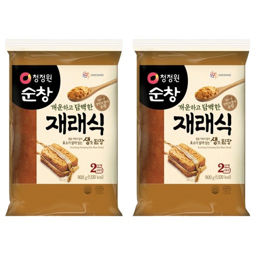 청정원순창 개운하고 담백한 재래식 생된장
