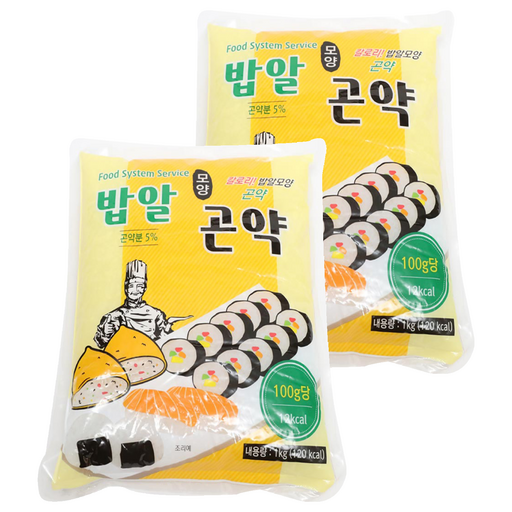 글로델 밥알 모양 곤약