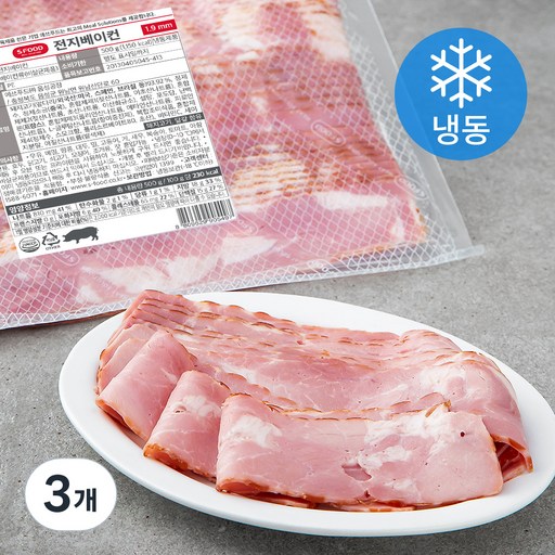 에쓰푸드 전지베이컨 1.9mm (냉동)